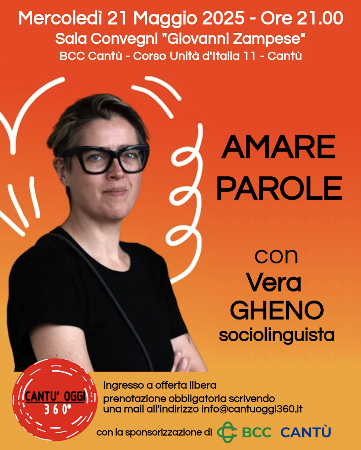 Amare parole con Vera Gheno