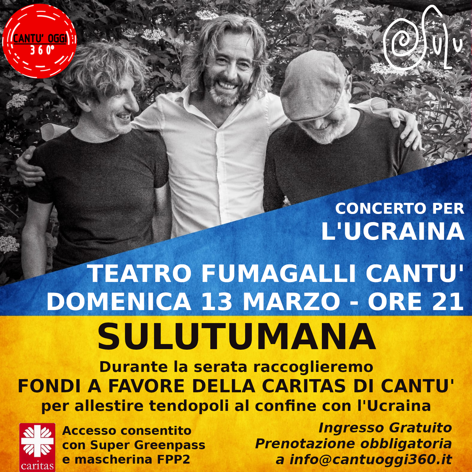 Concerto per l&rsquo;Ucraina