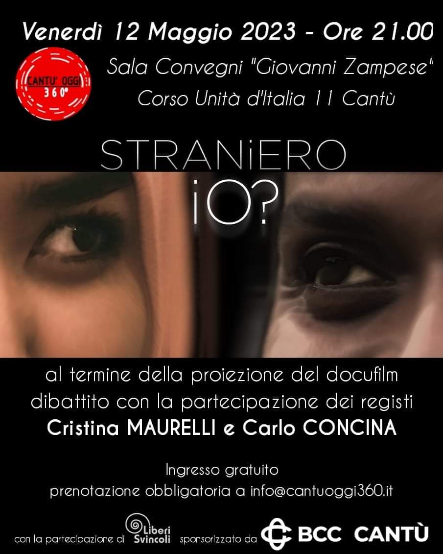 Straniero io?